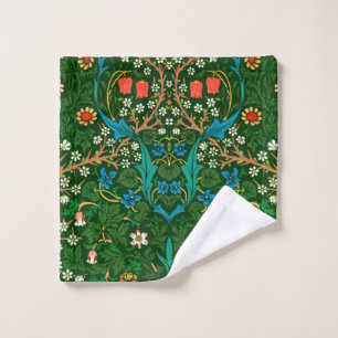 WM Morris Blackthorn Art Nouveau Pattern Bath Towel Set