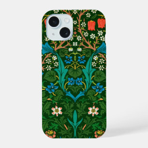 WM Morris Blackthorn Art Nouveau Pattern iPhone 15 Case