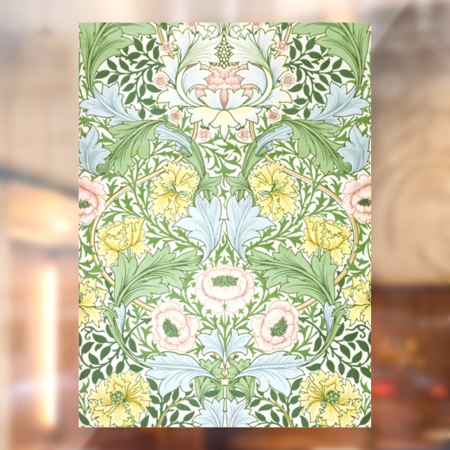 Wm Morris Myrtle Floral Art Nouveau Bright (Sheet 2)