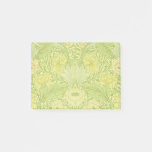 Wm Morris Myrtle Floral Art Nouveau Bright Post-it Notes