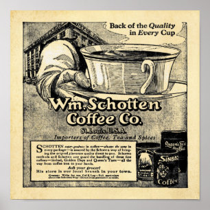 Wm. Shotten Coffee - Vintage Coffee Prints