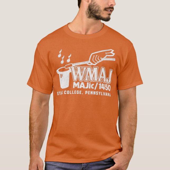 WMAJ - AM Radio 1450 - State College, PA T-Shirt (Front)