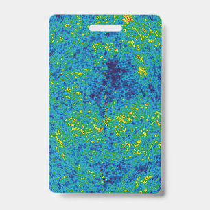 WMAP Microwave Anisotropy Probe Universe Map ID Badge