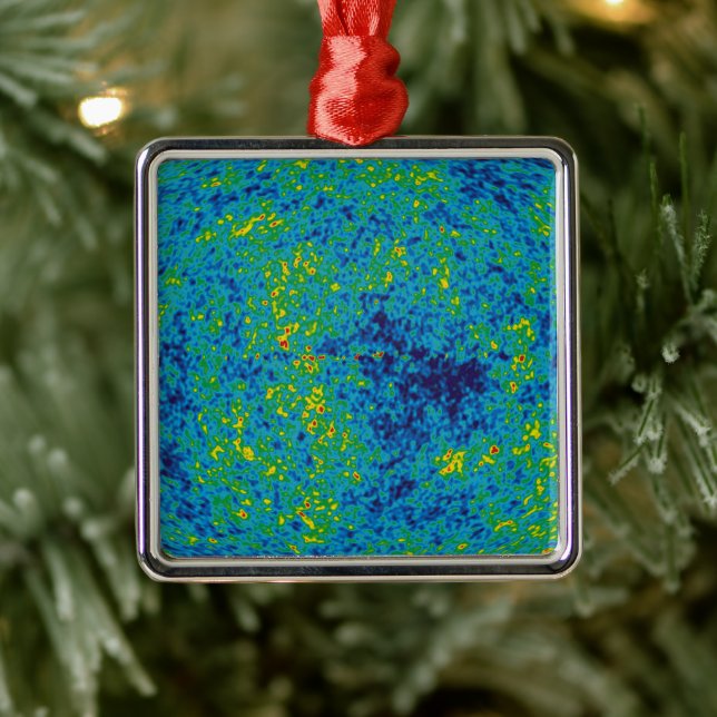 WMAP Microwave Anisotropy Probe Universe Map Metal Tree Decoration (Tree)