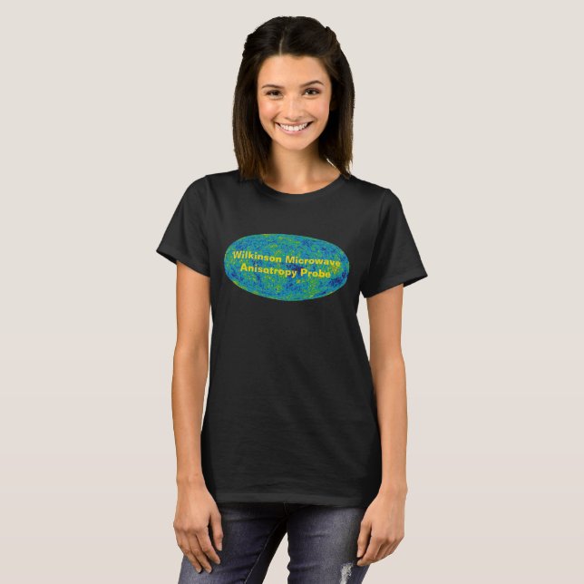 WMAP Microwave Anisotropy Probe Universe Map T-Shirt (Front Full)