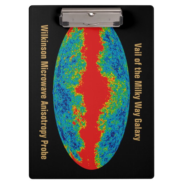 WMAP, Vail of Milky Way Galaxy Over Universe   Clipboard (Front)