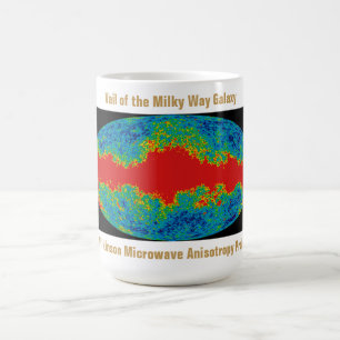 WMAP, Vail of Milky Way Galaxy Over Universe Coffee Mug