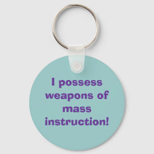 WMI Teacher Keychain