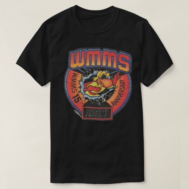 WMMS 15th anniversary Classic T-Shirt (Design Front)