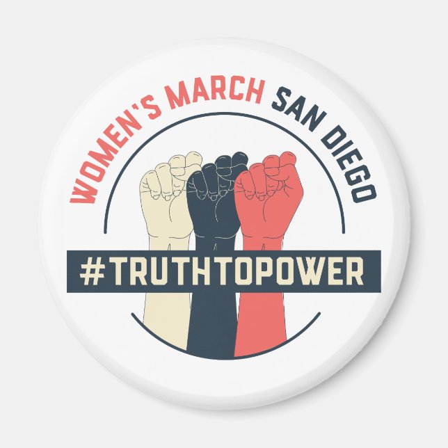 WMSD - Truth to Power Magnet (Front)