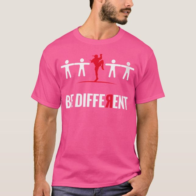 Wo Be Different Muay Thai T-Shirt (Front)