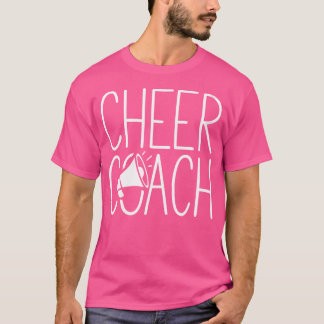 Wo Cheer Coach Cheerleading Women Cheerleader Coac T-Shirt