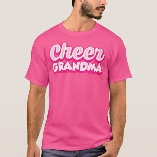 Wo Cheer Grandma Cheerleading Grandmother Wo Jt T-Shirt