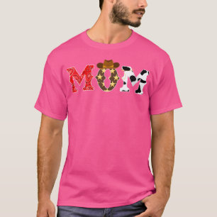 Wo Cowboy Mum Western Rodeo Theme Birthday Party M T-Shirt
