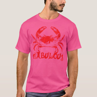 Wo Crab Crabulous Crabbing Crab Hunter Funny T-Shirt