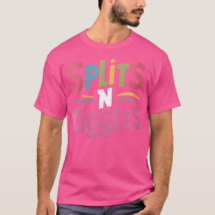 Wo Funny Saying Splits N Giggles Fun Bowling Bowle T-Shirt