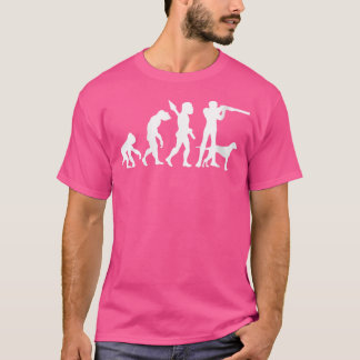 Wo Hunter Hunting Dog Hunt Gun Rifle Sports Evolut T-Shirt