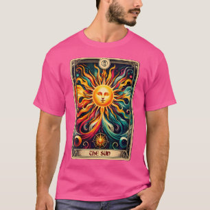 Wo Major Arcana Tarot Card The Sun T-Shirt