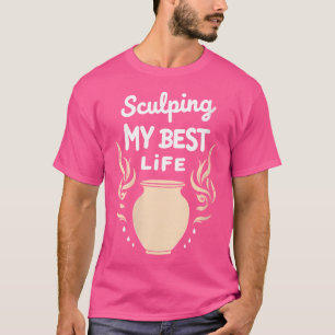 Wo Pottery Class Clay Artist Ceramics Studio Wheel T-Shirt