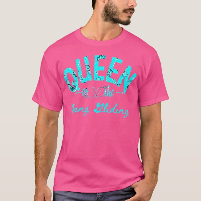 Wo Queen Of Hang Gliding T-Shirt (Front)