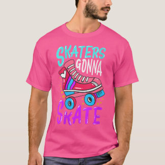 Wo Roller Skater Roller Skating T-Shirt