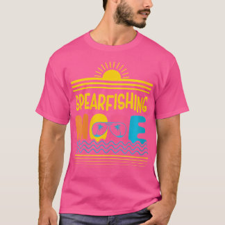 Wo Spearfishing Mode Spearfisher Adventure Sports  T-Shirt