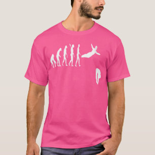 Wo Springboard Diver Evolution Dive Platform Divin T-Shirt