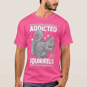 Wo Squirrel Hunting Shooting Wildlife Animals Hunt T-Shirt