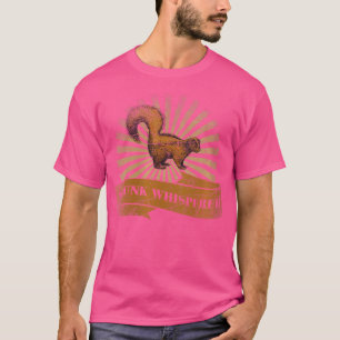 Wo Stink Badger Zoo Keeper Idea Skunk T-Shirt