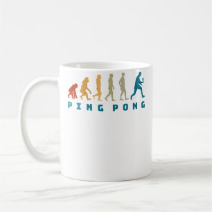 Wo Table Tennis Eolution Of Ping Pong Coffee Mug