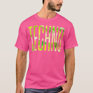 Wo Techno Raver Dj Rave Party Edm Festival T-Shirt