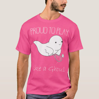 Wo Tennis Halloween Coach Girls Tennis Player T-Shirt