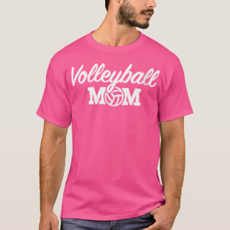 Wo Volleyball Mum Sporty Mother'S Day T-Shirt