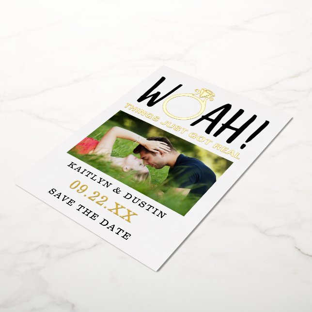 Woah Modern Photo Save The Date Real (Rotated)