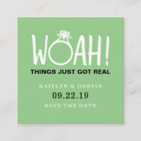 Woah Save The Date