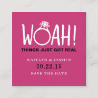 Woah Save The Date