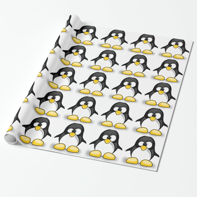 Wobbly Pete Wrapping Paper (Unrolled)