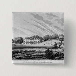 Woburn Abbey, Bedfordshire 15 Cm Square Badge