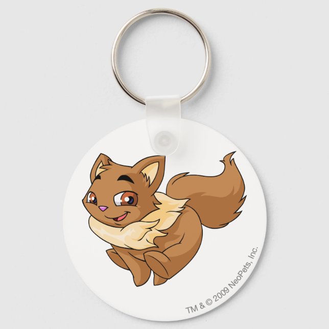 Wocky Brown Key Ring (Front)