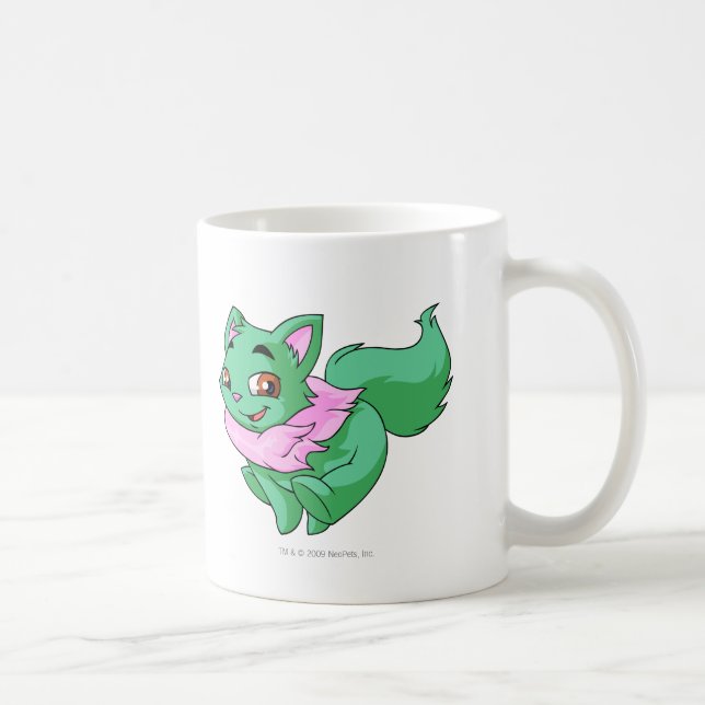 Wocky Green Coffee Mug (Right)