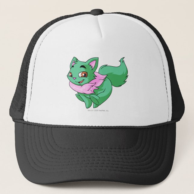 Wocky Green Trucker Hat (Front)