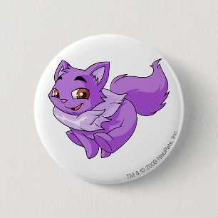 Wocky Purple 6 Cm Round Badge
