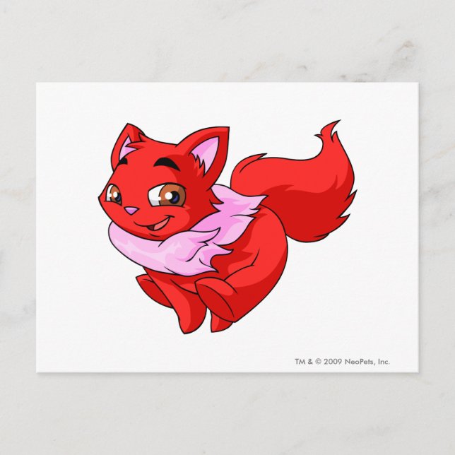 Wocky Red Postcard (Front)