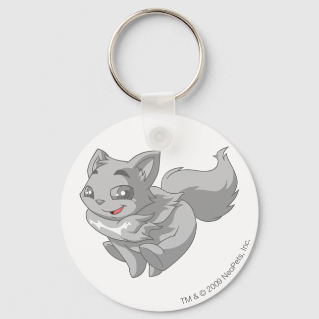 Wocky Silver Key Ring (Front)