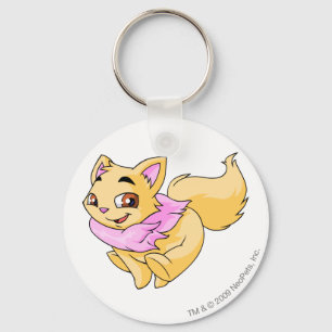Wocky Yellow Key Ring