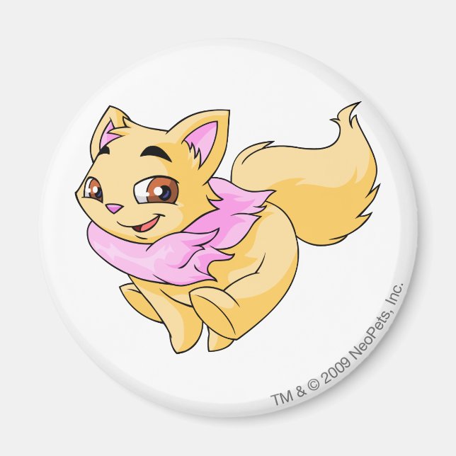 Wocky Yellow Magnet (Front)