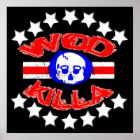 WOD Killa - Kettle Skull Poster from  RX Project