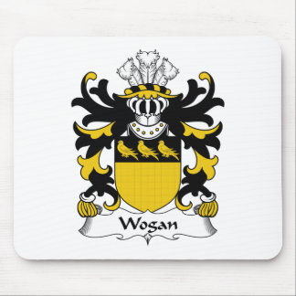 Wogan Family Crest Mouse Pad