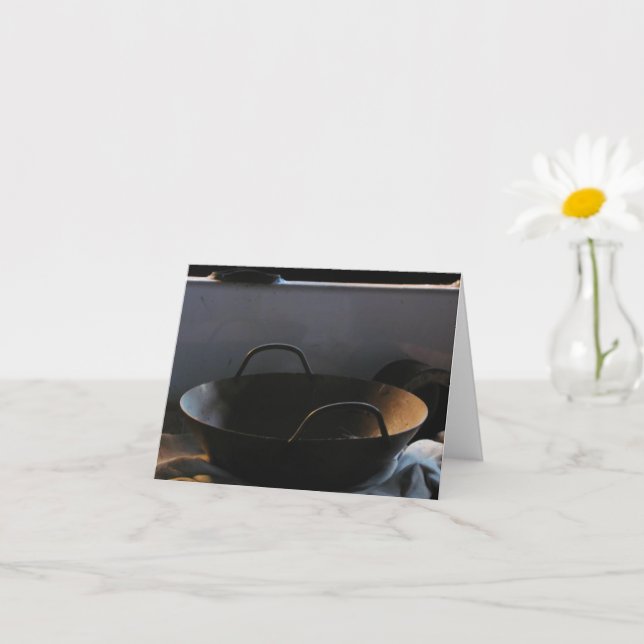 Wok in the carriage house  card (Small Plant)