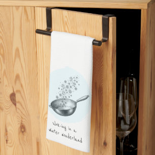 Wok-ing in a Winter Wonderland - kitchen towel